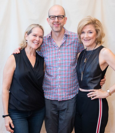 Victoria Clark and Rebecca Luker in Rehearsals for Jeff Blumenkrantz Musical “Scaffolding”