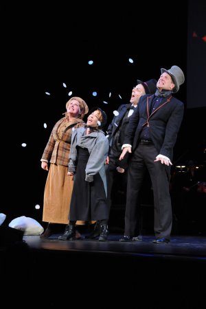 Mr. Magoo's Christmas Carol - The Gerald W. Lynch Theatre - 2014 (with Klea Blackhurst, Jennifer Cody, and Christopher Sieber)